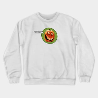 Halloween Pumpkin being Hollow Crewneck Sweatshirt